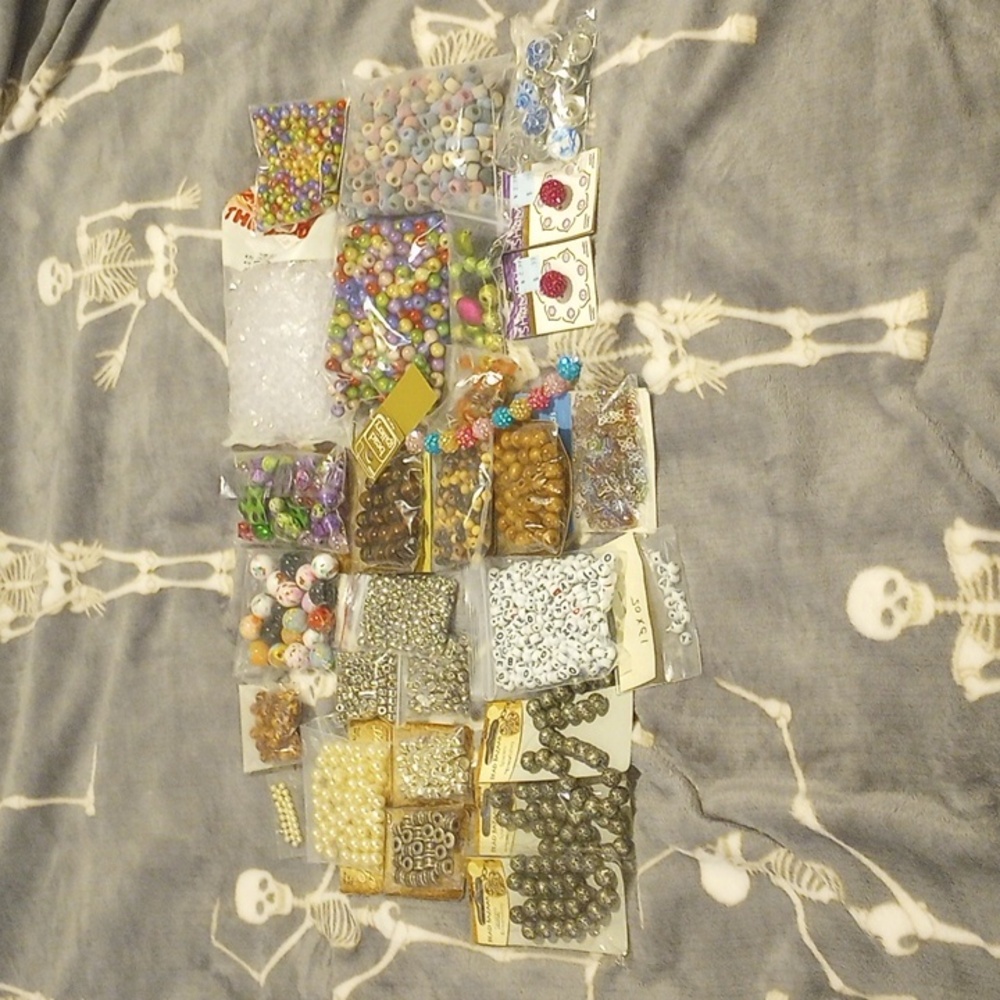 Wood, Acrylic, Clay lot, various materials lot deal!